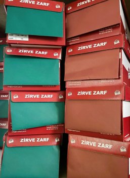 YENİLENEN RENKLİ ZARF SEÇENEK VE STOKLARIMIZLA