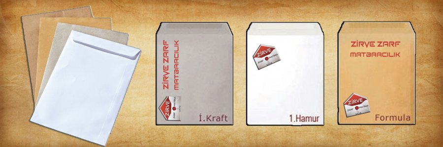 Fotoğrafçı Zarfı, Ofset Baskı, Kapak Perforeli.  